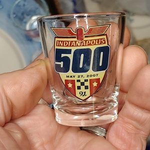 Vintage Indianapolis 500 shot glass 2007